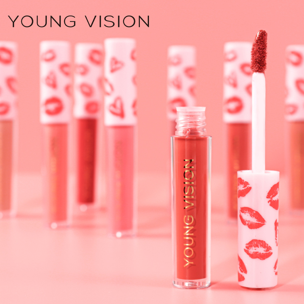 Matte Mist Surface Is Not Easy to Decolorize Make up Lip Gloss Empty Lip Gloss Boxes Lip Gloss Making Kit