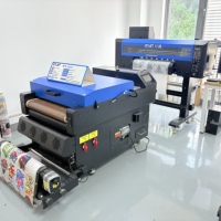 Mesin Printer DTF ENJET 2 Head 60cm 24 Inch untuk Produksi Kaos dengan Penggoyang Bubuk
