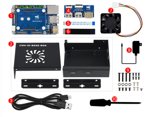 Mini Base Board A/B/<b>C</b> Development for Raspberry Pi Compute Module 4 (CM4) CM4-IO-BASE-A/B/<b>C</b> Raspberry Pi CM4 Compatible CM4-IO-B - Product Image 6