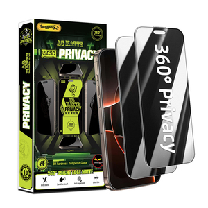 Yongpoly ESD 4 cách 360 độ riêng tư kính sáng cạnh mờ màn hình cảm ứng bảo vệ phim cho iPhone 16 Pro Max - Product Image 1