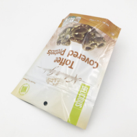 Pochette à fermeture éclair mate personnalisée, sachet Doypack refermable de qualité alimentaire pour l'emballage de collations et de café