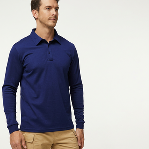 Offre Spéciale – Chemises Homme Grande Taille à Manches Longues en Coton Écologique, Design Vierge Personnalisable avec Logo – Prix Abordable - Product Image 1