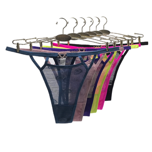 Disponibile all'ingrosso: Slip sexy da donna taglie forti <span class=keywords><strong>in</strong></span> pizzo, <span class=keywords><strong>perizoma</strong></span> <span class=keywords><strong>in</strong></span> rete trasparente, mutandine a T-back da donna - Product Image 3
