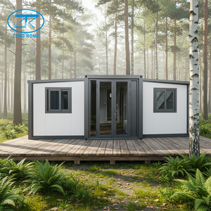 <span class=keywords><strong>Casa</strong></span> Contenedor Prefabricada Expandible Personalizable de 20 pies, Casas Pequeñas de 2 Dormitorios, Cabaña Tipo Apple, Casas Modulares - Product Image 1