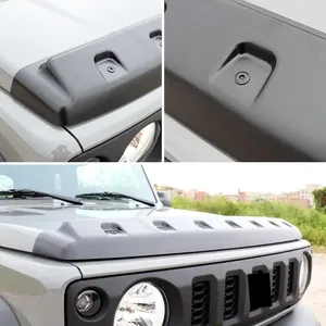 แผ่นกันกระแทกฝากระโปรงหน้ารถยนต์ StarNav สำหรับ Jimny JB64 JB74 ปี 2018-2020 ป้องกันเศษหิน ฝุ่น ดิน  ชุดแต่งภายนอก - Product Image 6
