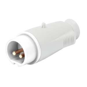 Enchufe Móvil Recto IP44 2P 16A 20-25V 40-50V Sin Conexión a Tierra, Enchufe Eléctrico de Plástico - Product Image 1