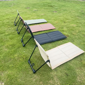 Современное алюминиевое складное кресло-луна для кемпинга и пляжа с подушкой для спины из ткани Оксфорд – для парка и пикника - Product Image 6