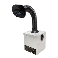 Nouvel extracteur de fumée de bureau F30 Mini à bras unique avec filtres HEPA et charbon actif, efficacité de 99,97 % pour la soudure électronique et la colophane