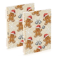 Carnet de notes personnalisé pour Noël, journal festif pour notes quotidiennes, listes de cadeaux, planification de fêtes et souvenirs de Noël