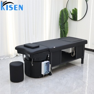 Kisen Modern Salon Barbershop Beautyshop Furniture Head Spa Pedicure Chair Foot <b>Bath</b> <b>Table</b> Durable Bed - Product Image 4