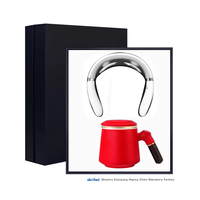 2 1 cadeau d'affaires de docteur compresse chaude à température constante masseur de cou infuseur tasse de thé compresse chaude infusée thé pour le confort