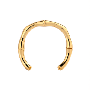 Fashion <b>Bangle</b> 316L Stainless Steel PVD Gold Plating Sustainable Resistant Jewelry Accessory - Product Image 2