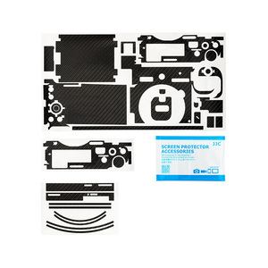Película Protectora de Piel de Fibra de Carbono JJC Negra para Sony ZV-E10 con Lente de 16-50 mm, Accesorios para Cámara - Product Image 1