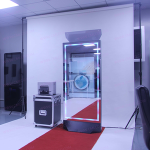 Chuyên nghiệp tháp Photo Booth 72 "gương DSLR Máy ảnh photo Booth với 43" 4K màn hình cảm ứng đám cưới cho thuê thiết bị photobooth - Product Image 6