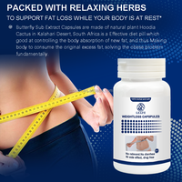 Meilleures Ventes Pilules Minceur Avancées Pezo Mega Corps Supérieur Brûleur de Graisse Naturel Capsules Super Minceur pour la Perte de Poids