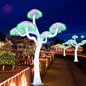 Novedosa Lámpara LED con Forma de Árbol de Hongos, Decoración Contemporánea para Parques, Plazas y Balcones en Venta - Product Image 1