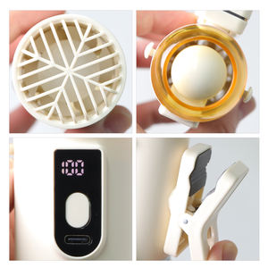 Ventilador pequeño de nuevo diseño 2026 que se puede sujetar a paraguas de golf y paraguas plegables, con 5 niveles de viento para paraguas. - Product Image 2