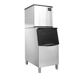 Máquina de Hielo Comercial de Acero Inoxidable, Máquina para Hacer Cubitos de Hielo para Refrigerador, en Venta - Product Image 1