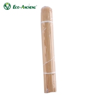 Brochettes de barbecue jetables en bambou poli de haute qualité, bâtonnets naturels pour viande, kebab, restaurant, traiteur, grillades