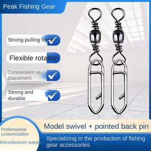 Conector de Pesca de Alta Velocidad con Ocho Anillos de Acero Inoxidable, Modelo Nuevo SF-114, para Equipo de Pesca - Product Image 6