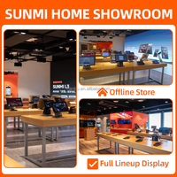 Sistema POS Sunmi T3 Pro Qualcomm con Pantalla Táctil de 15.6 Pulgadas, Impresora Térmica de 80 mm, NFC, Caja Registradora para Restaurante