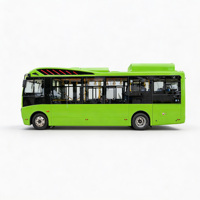 Bus Urbain Guangtong 7,9 m Entièrement Électrique LHD 26 Places à Plancher Bas Transport Public Automatique 71-90 km/h Bus de Transport de Passagers