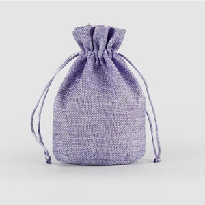 Bolsa de Tela de Algodón y Lino con Cordón y Abertura Elástica, Reciclable, para Regalos, Almacenamiento de Ropa, Vino, Té y Granos - Product Image 5