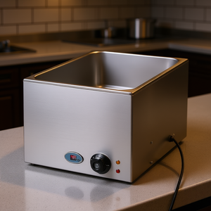 Chauffe-plats électrique commercial 19Qt 1200W, bain-marie de comptoir, équipement de maintien au chaud pour la restauration - Product Image 2