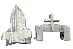 Похоронная шкатулка гроб пластиковый гроб угловая Модель 12 #-B - Product Image 3