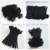 [Jiffy/Hohodreads] Cheveux Naturels Doux Faits à la Main, Dreadlocks au Crochet, Mèches de Cheveux Humains pour Tresses Africaines à Prix de Gros