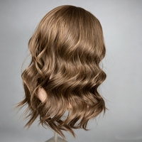 Perruques Lace Front Européennes Remy sans colle en dentelle suisse, avec ligne de cheveux naturelle pré-épilée, 100% cheveux humains, pour usage quotidien