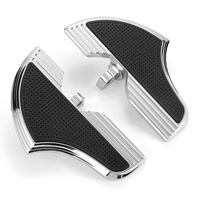 Kit de repose-pieds Rider Floorboards Defiance avec levier de vitesses talon-orteil et pédale de frein pour Harley Touring Street Glide Road King FLHX 1980-2024