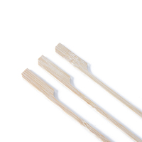Usine directe 15cm Oden bâton Barbecue outils naturel jaune bambou Teppo brochette griller pagaie