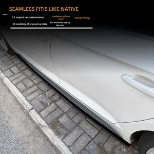 Kit de Carrocería Superior de ABS Cromado Nuevo para Audi <span class=keywords><strong>A5</strong></span> S5 F5 <span class=keywords><strong>Sportback</strong></span> de Cuatro Puertas 17-20, Alerón Lateral, Moldura Pequeña - Product Image 2