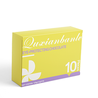 BASE OEM Compléments alimentaires pour les yeux Vitamine C Carotène Oméga-3 Chocolat Soutien immunitaire Amélioration de la vue pour adultes et tous âges