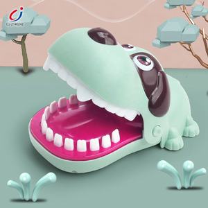 Çocuk parti komik hayvan çılgın köpek diş etkileşimli masaüstü oyunları isırma parmak oyuncakları - Product Image 2