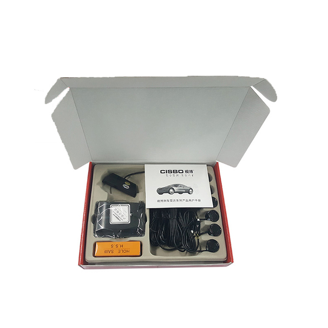 Car Front Obstacle Detection Parking Sensor with LED Display