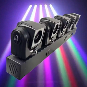 Recommandation Promotionnelle : Projecteur LED mobile 5x60W 4-en-1, 320W RGBW à cinq têtes DMX RDM pour soirées et boîtes de nuit - Product Image 1