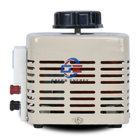 Régulateur de tension AC monophasé Transformateur variable Variac avec enroulement en cuivre Affichage LCD Utilisation SVC