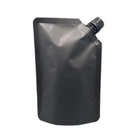 Pochettes de recharge personnalisées en plastique givré recyclable de 32 oz (1000 ml) avec bec verseur pour liquides (savon et produits de lavage)