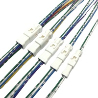 موصلات ذكر وأنثى ثنائية السن JST-02T-JWPF-VSLE مقاومة للماء بمعيار IP67، موصلات PVC مع موصل نحاسي مطلي بالقصدير لتطبيقات السيارات