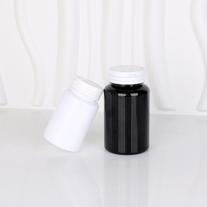 Manufacturer Wholesale 4 OZ Food-Grade PET Plastic Bottles 120cc Health Supplements container custom Candies <b>jars</b> - Product Image 3
