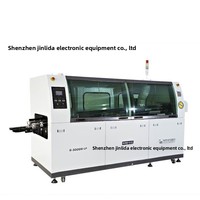 Machine à souder par ondes à double profil sans plomb, unité compacte, système de bande LED pour circuits imprimés, 1100 kg, garantie 4 ans
