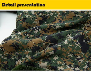 Pantalones Cargo Tácticos de Camuflaje Digital para Hombre - 4ª Generación, Multibolsillos, para Senderismo al Aire Libre, Tela Elástica, Cintura Alta, Corte Recto - Product Image 6