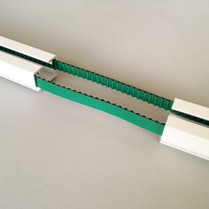 Ceinture de ruban de fil d'acier intégrée verte pour les pièces de composants d'accessoires de tige de rail de rideau électrique automatique motorisé - Product Image 3