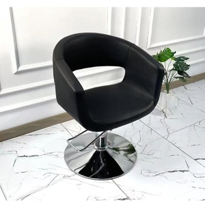 Chaise de salon de coiffure Wss 2025 / Chaise de barbier Meubles de salon de coiffure / Chaise de coiffure de salon marron - Product Image 1