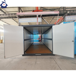 Facile à déplacer Stockage préfabriqué Immeuble de bureaux Maison conteneur pliable Construction rapide Bonne qualité Cadre en acier léger de bonne qualité - Product Image 2