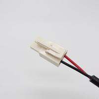 Kabel Harness Konektor Tahan Api OD5.5MM ID2.1mm DC Moulding Plug ke Jst 2 Pin Berkualitas Tinggi