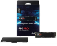 Untuk SSD 990 PRO 2TB NVMe M.2 PCIe Gen4 2280 Internal Solid State Drive 7450MB/s Baca/1050MB/s Tulis Komputasi Tingkat Lanjut
