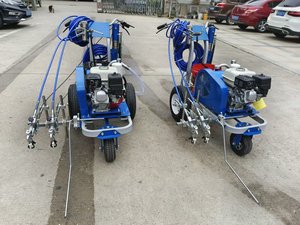 Macchina per la Marcatura Stradale con Motore a Benzina da 5.5HP, Spinta Manuale, Alta Efficienza e Pompa Affidabile per Campi da Calcio - Product Image 4